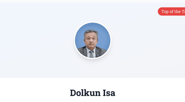 گېرمانىيە تاراتقۇسى دولقۇن ئەيسانى  خىتاي ئىشلىرىغا ئالاقىدار 100 مۇھىم شەخس قاتارىغا كىرگۈزگەن