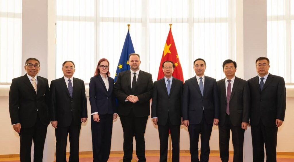 ئوتتۇرىدىكى ئەنگىن ئەر ئوغلى ياۋروپا ئىتتىپاقى پارلامېنتى خىتاي ئىشلىرى پارلامېنت گورۇپپىسىنىڭ باشلىقى