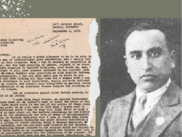 Isa yüsüp aliptékinning shiwétsiye arxiplirida saqliniwatqan bir nechche parche mektupi